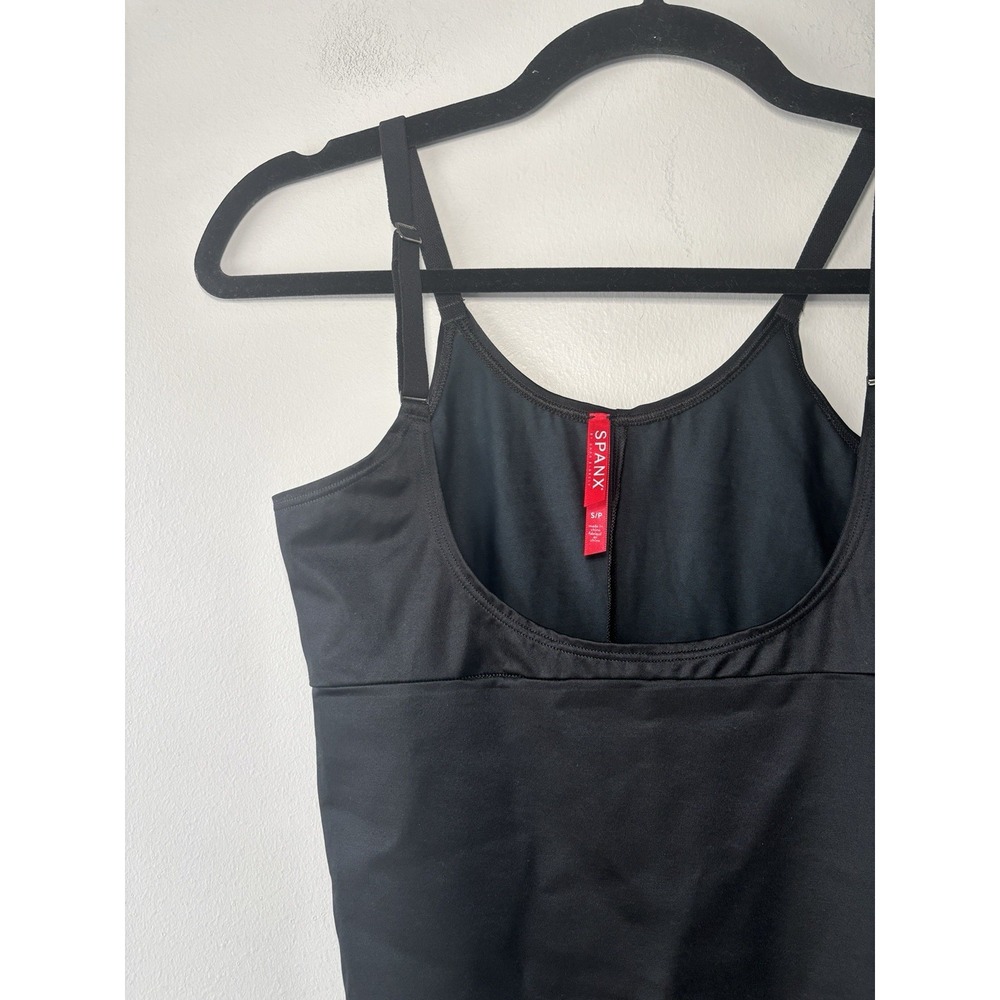 Spanx SmartGrip Women's Black Open-Bust Shaping Slip Adjustable Straps Sz Small - Picture 5 of 10